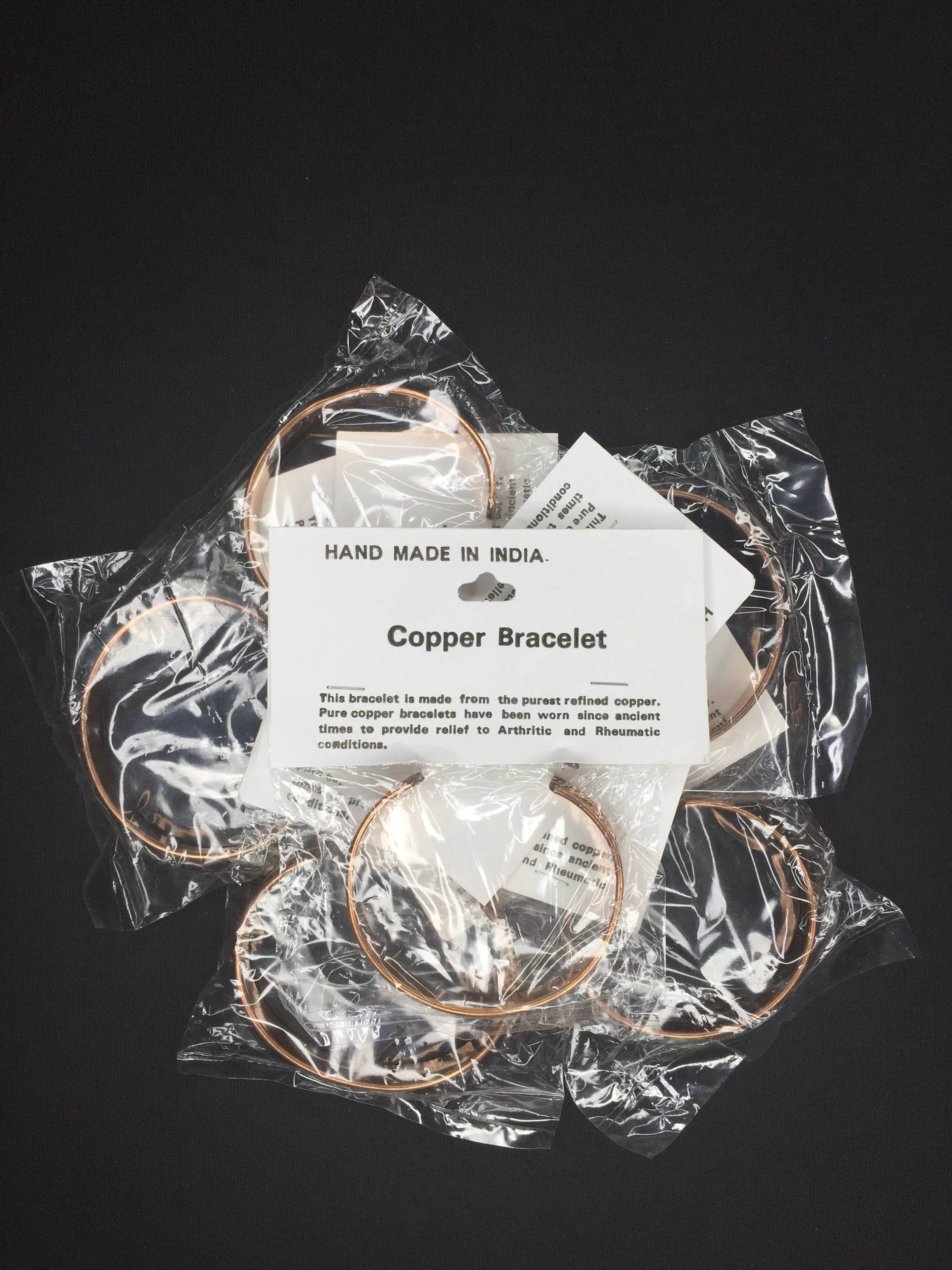 100% COPPER BRACELET #9: Handcrafted in India
