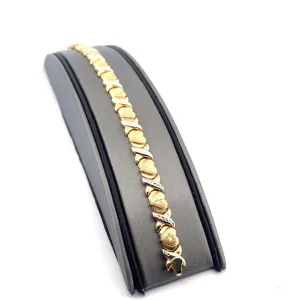 10K Gold Custom Heart Bracelet