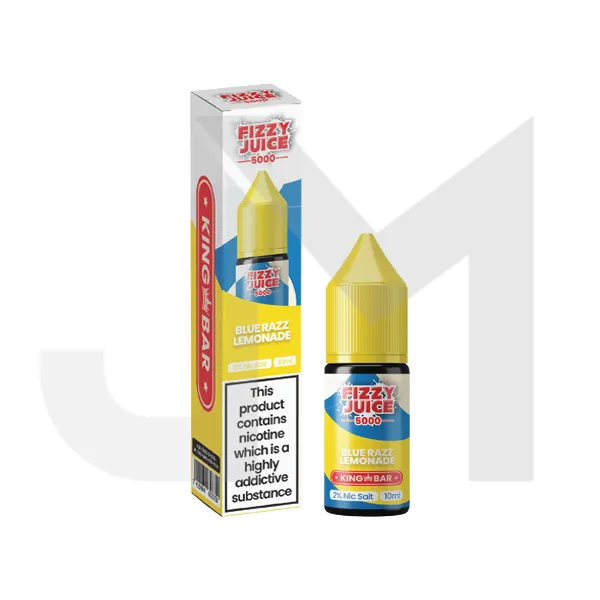 10mg Fizzy Juice King Bar 10ml Nic Salts (50VG/50PG)