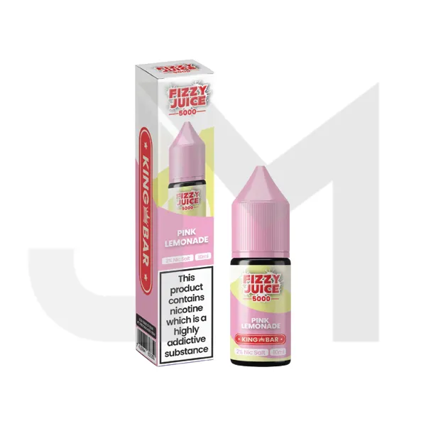 10mg Fizzy Juice King Bar 10ml Nic Salts (50VG/50PG)