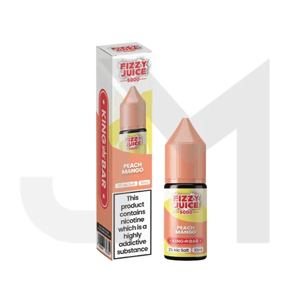 10mg Fizzy Juice King Bar 10ml Nic Salts (50VG/50PG)