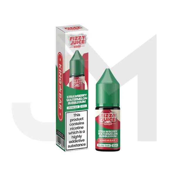 10mg Fizzy Juice King Bar 10ml Nic Salts (50VG/50PG)