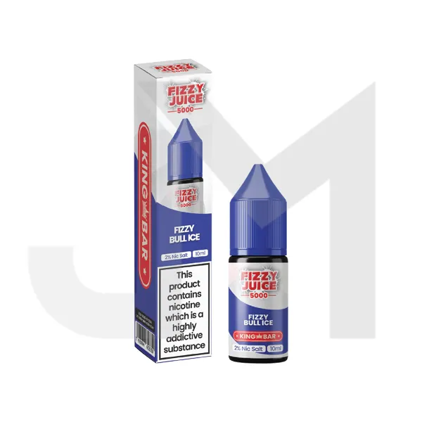 10mg Fizzy Juice King Bar 10ml Nic Salts (50VG/50PG)