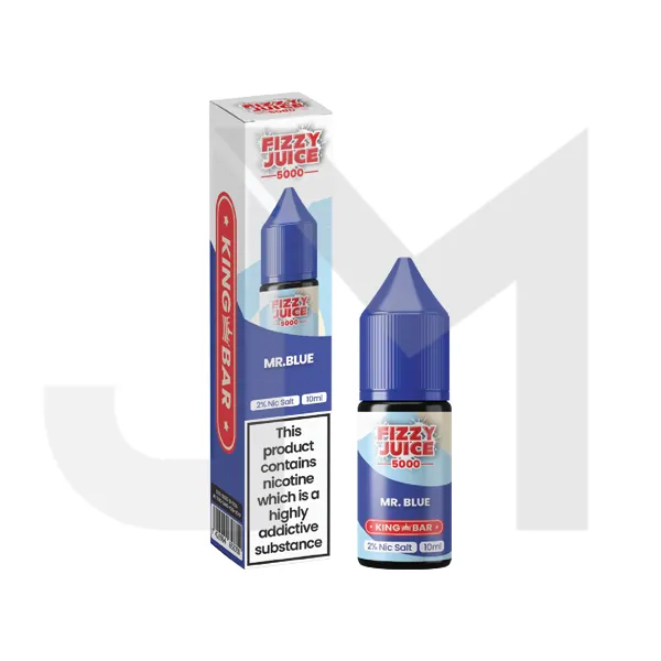 10mg Fizzy Juice King Bar 10ml Nic Salts (50VG/50PG)