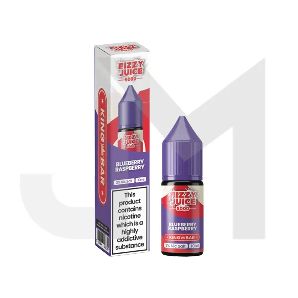 10mg Fizzy Juice King Bar 10ml Nic Salts (50VG/50PG)