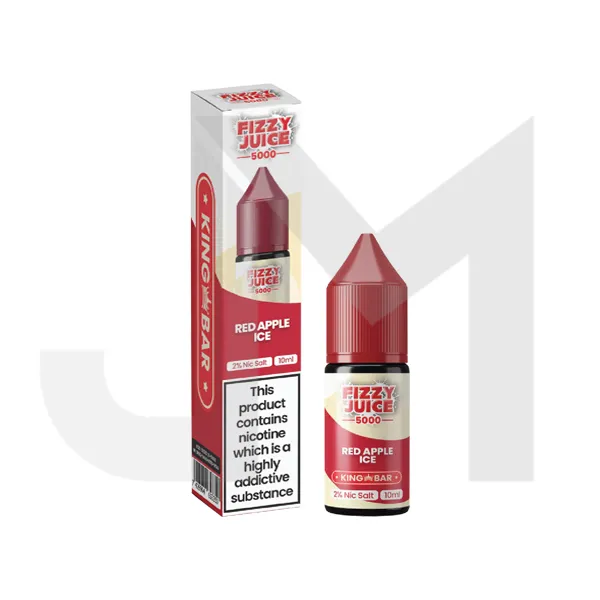 10mg Fizzy Juice King Bar 10ml Nic Salts (50VG/50PG)