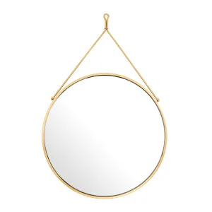 113246 - Mirror Morongo gold finish
