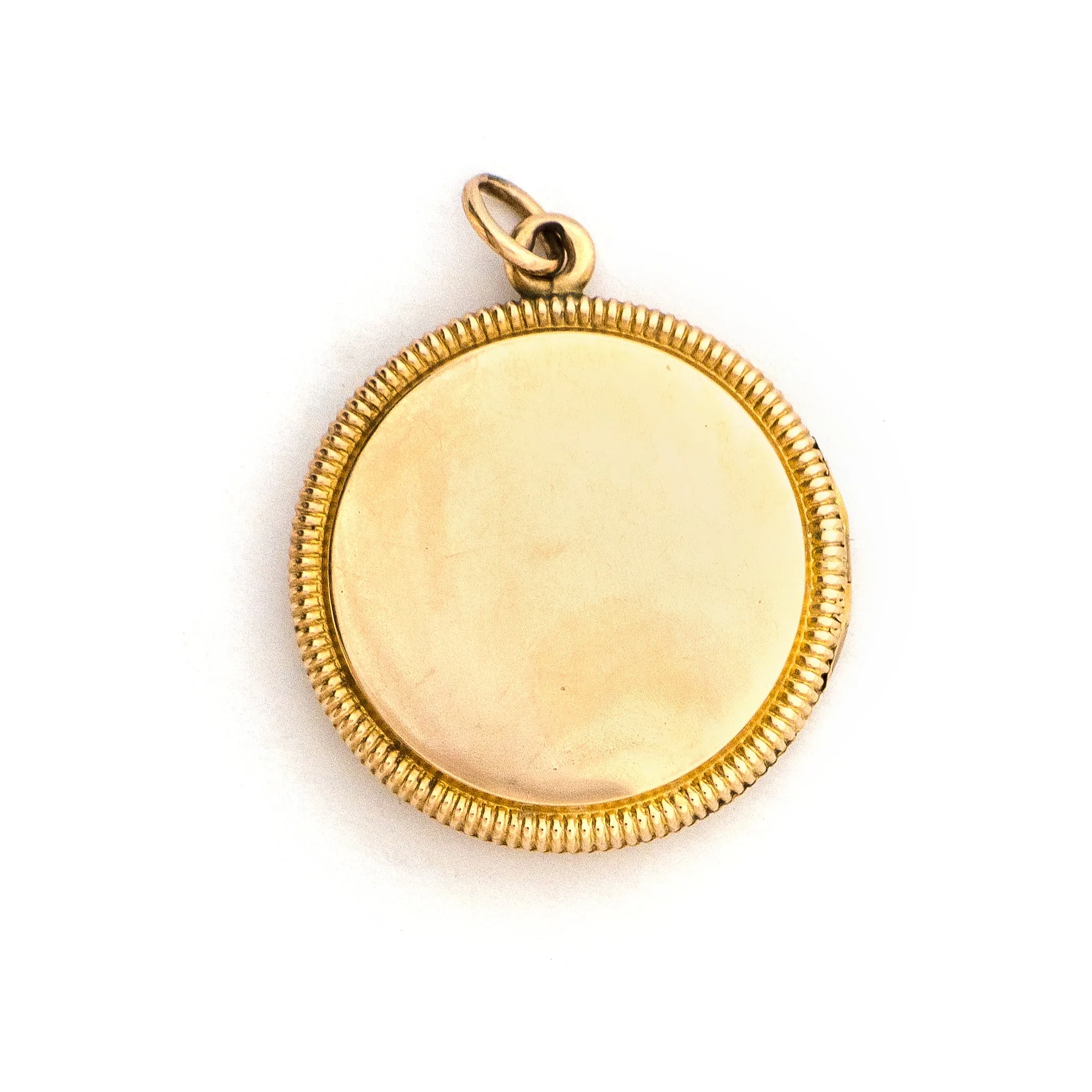 12k Gold & Diamond Starburst Locket
