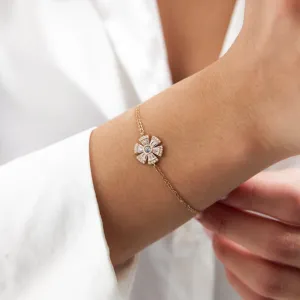 14k Gold Slice Bracelet