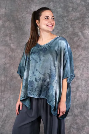 1591HD Hand-dyed Vitreous Square Top Laguna-P