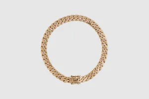 18k Soft Curb Link Bracelet