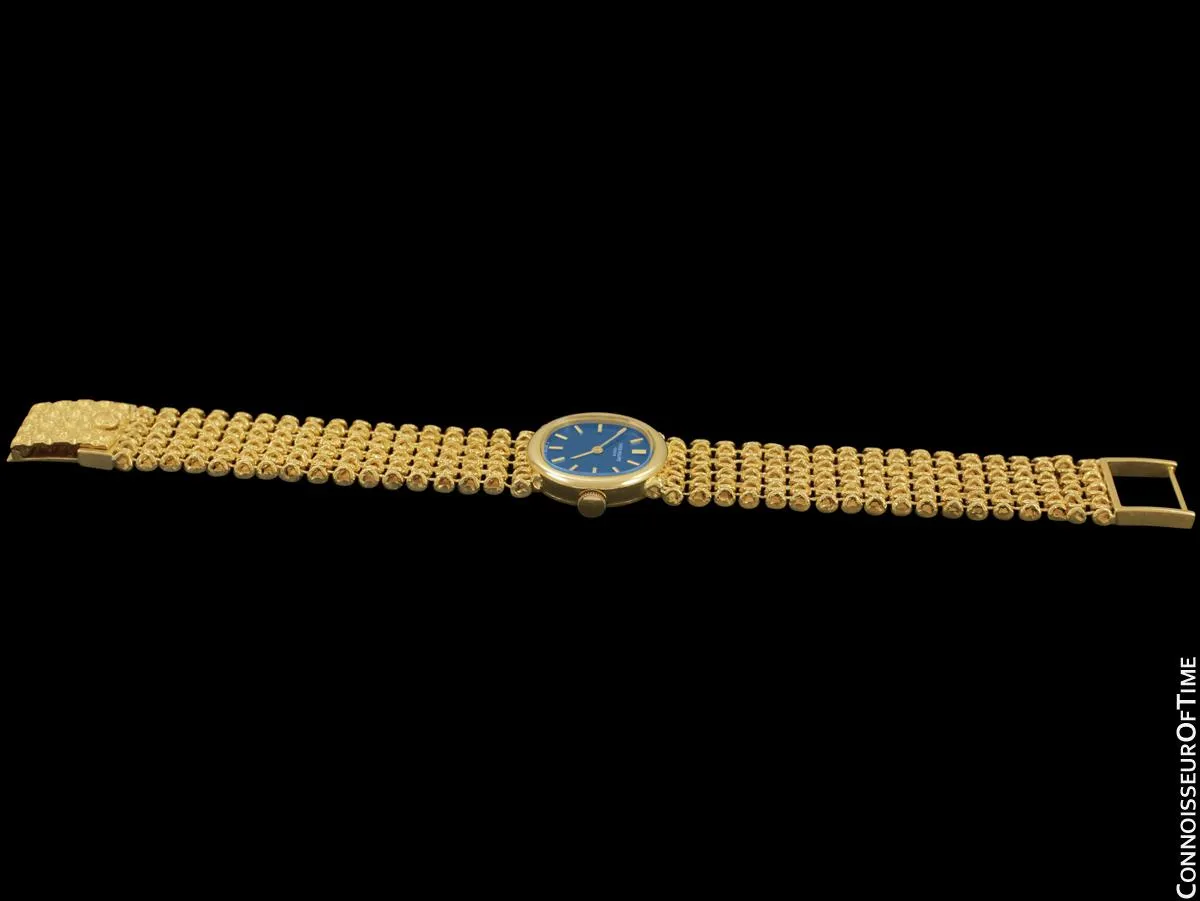 1973 Patek Philippe Ladies Vintage Bracelet Watch Ref. 4188/2, 18K Gold - Original Certificate