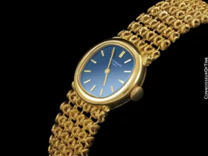 1973 Patek Philippe Ladies Vintage Bracelet Watch Ref. 4188/2, 18K Gold - Original Certificate