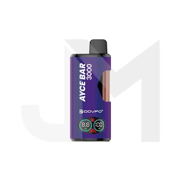 20mg Dovpo Ayce Bar 3000 4 in 1 Disposable Vape Kit - 3000 Puffs