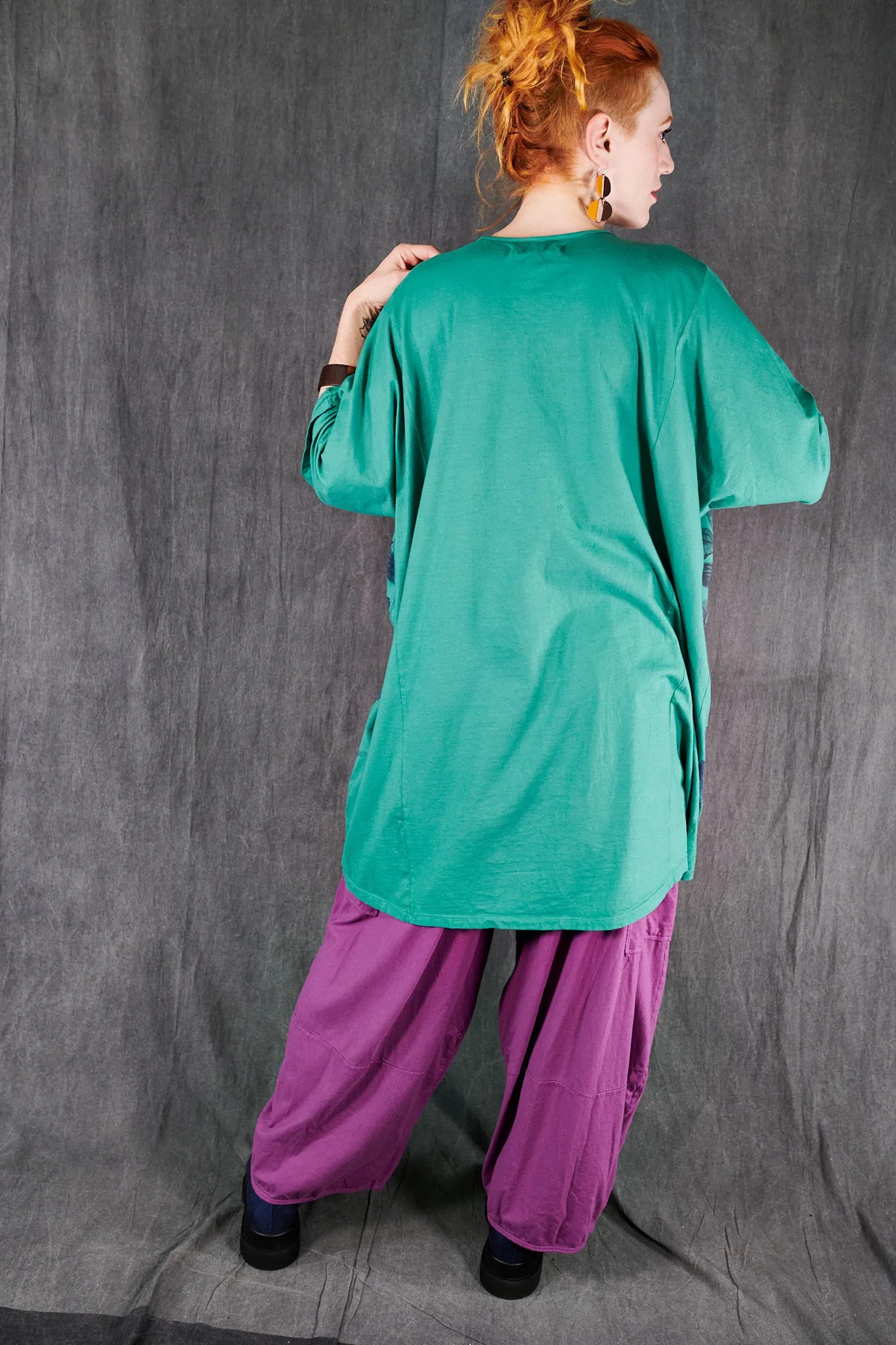 2358 Tournesol Tee Cyan-P