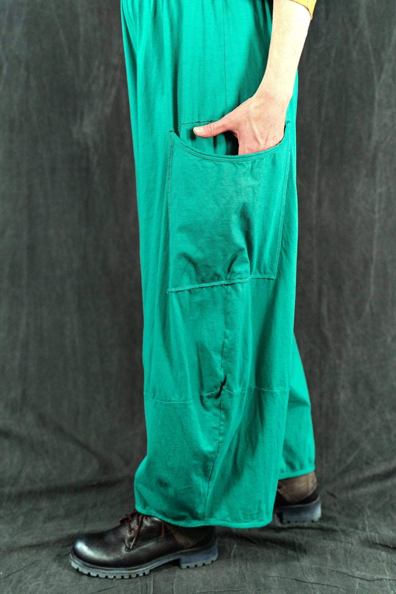 3325 Garden Pocket Pant Cyan-U