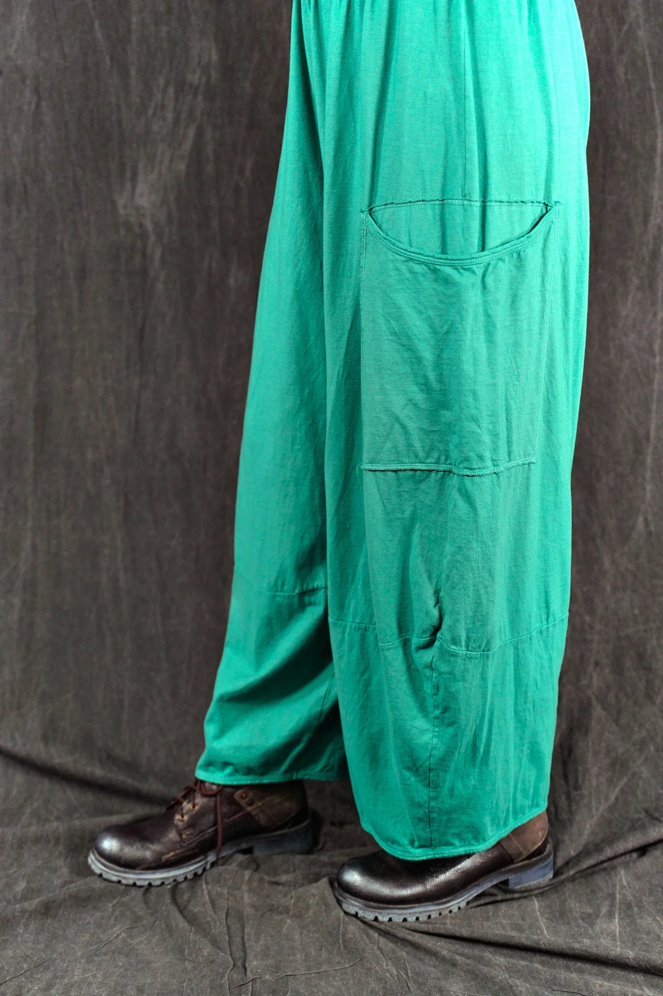 3325 Garden Pocket Pant Cyan-U