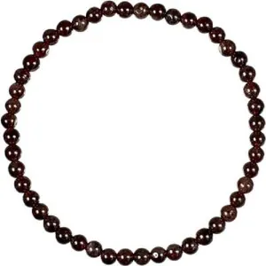 4mm Garnet Bracelet
