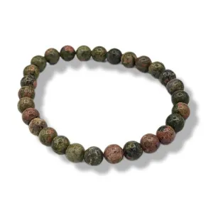 6mm Bracelet Unakite