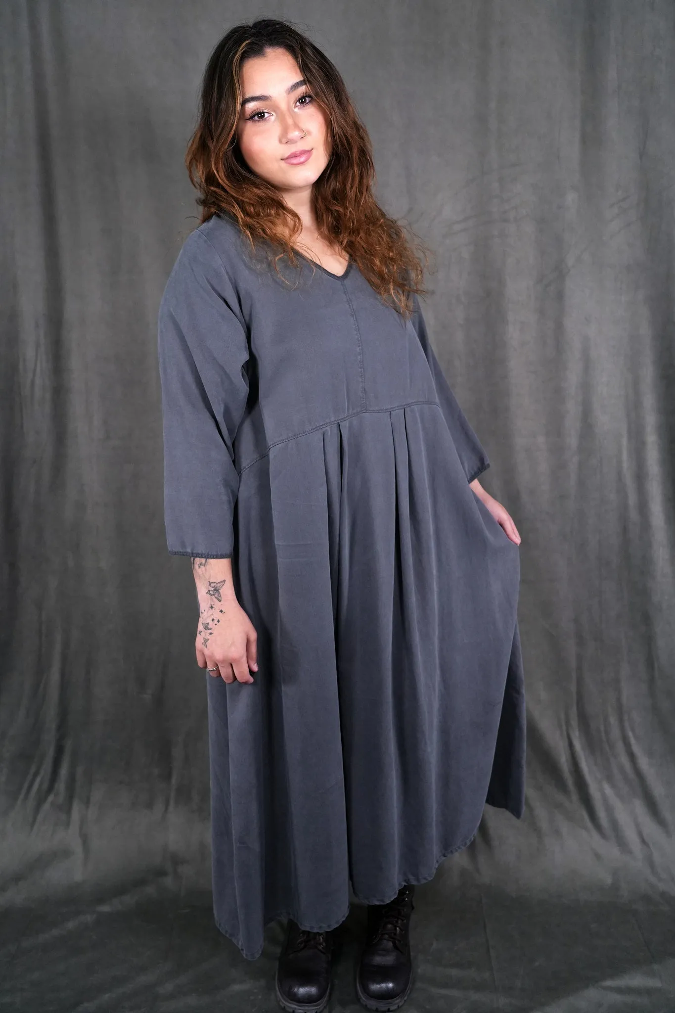 7251 Tencel Dress (Like Silk) Thoreau