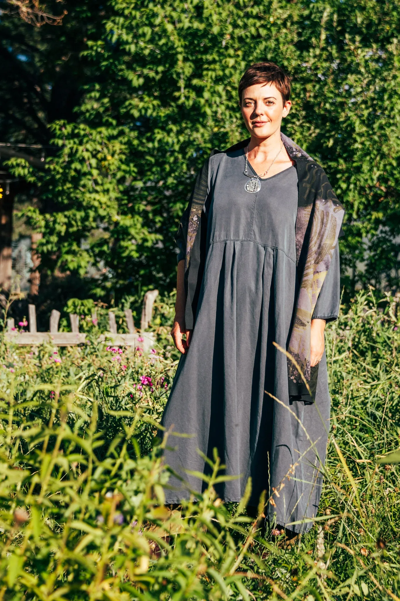 7251 Tencel Dress (Like Silk) Thoreau