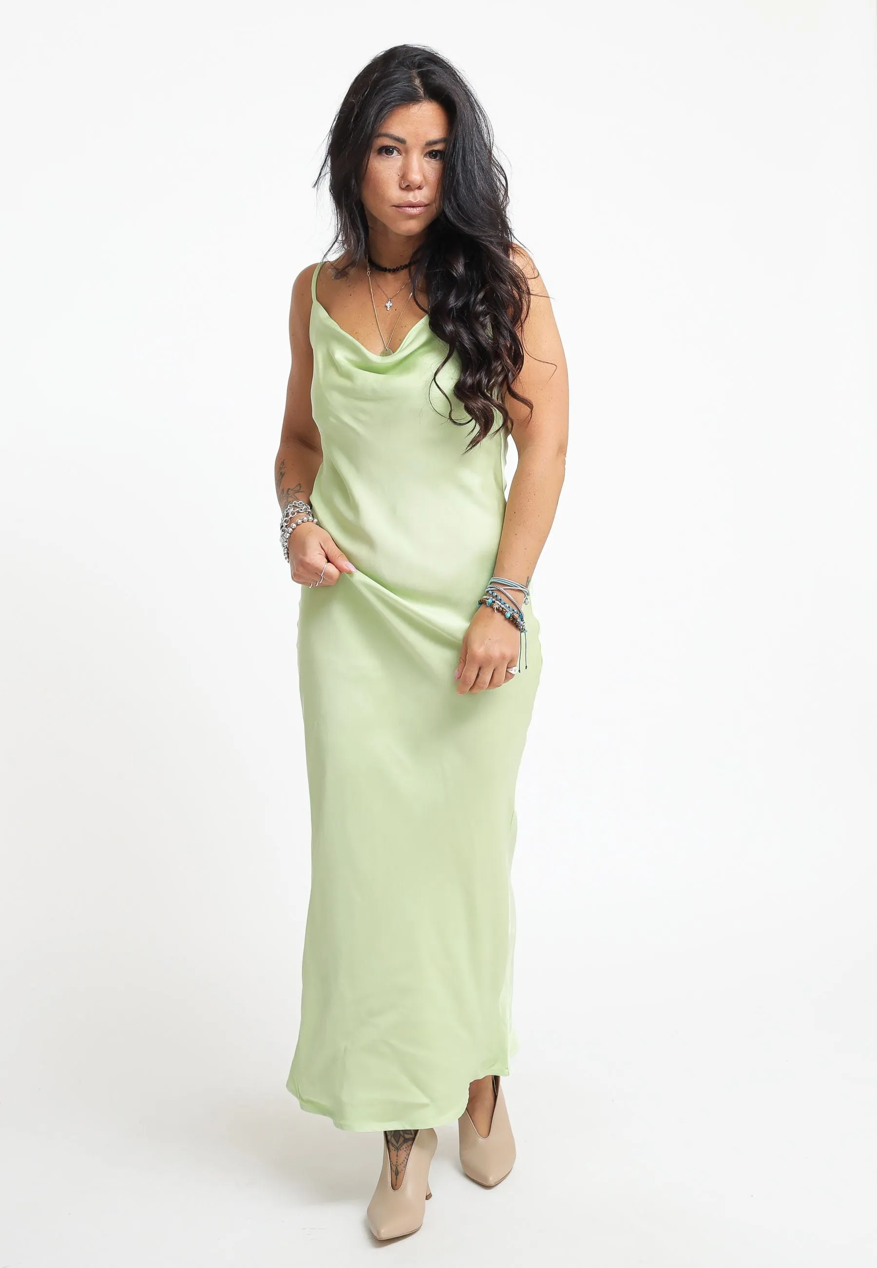 Abito Lungo - Ice Green