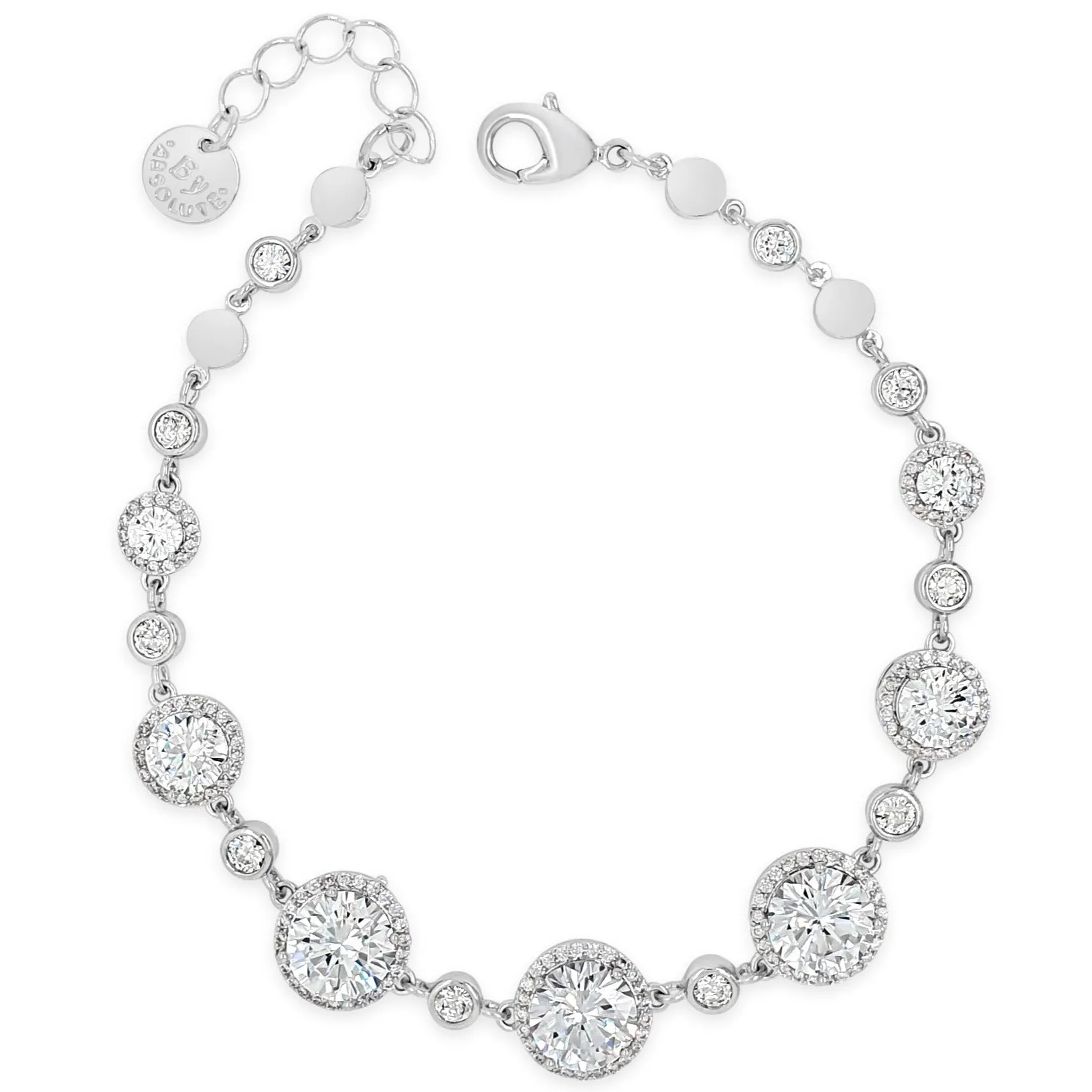 Absolute Silver Halo Bracelet