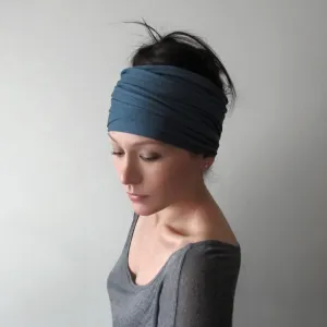AEGEAN BLUE Head Scarf