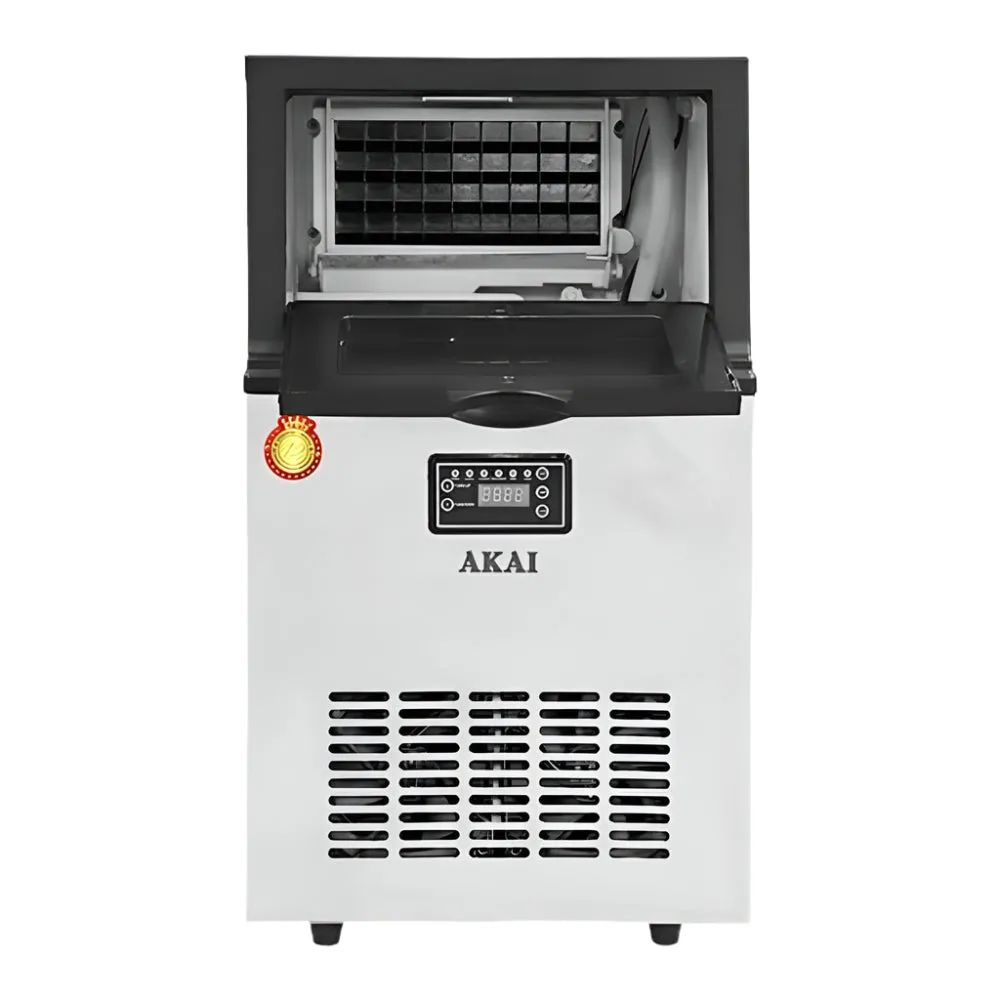 Akai 36 Cubes Stainless Steel Ice Maker 240W - IM002A-Z8