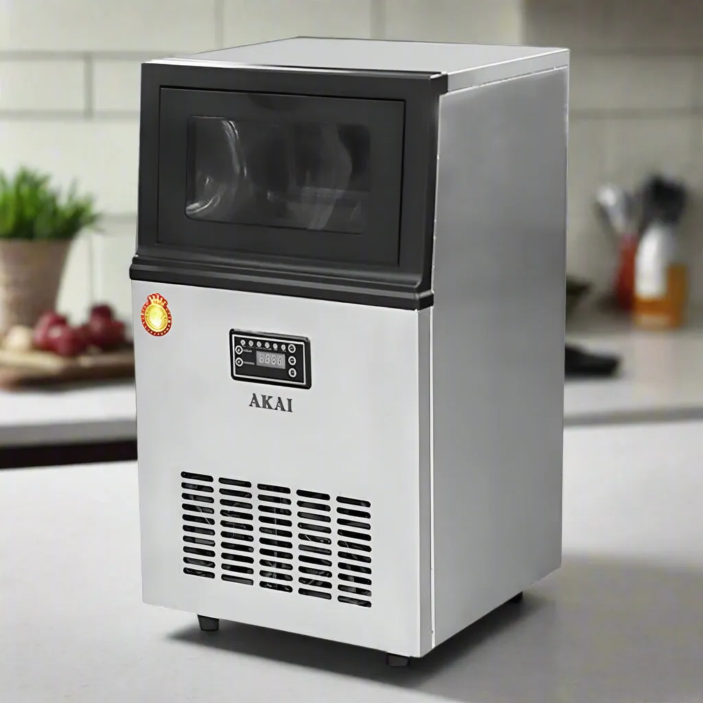 Akai 36 Cubes Stainless Steel Ice Maker 240W - IM002A-Z8