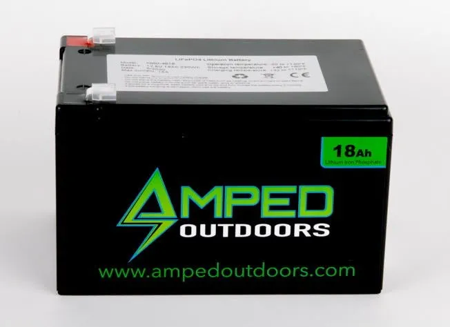 Amped Outdoors Lithium Batteries