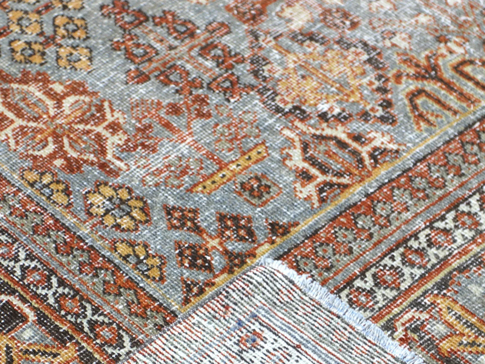 Antique Persian Joshagan Rug - 9'2" x 11'8"