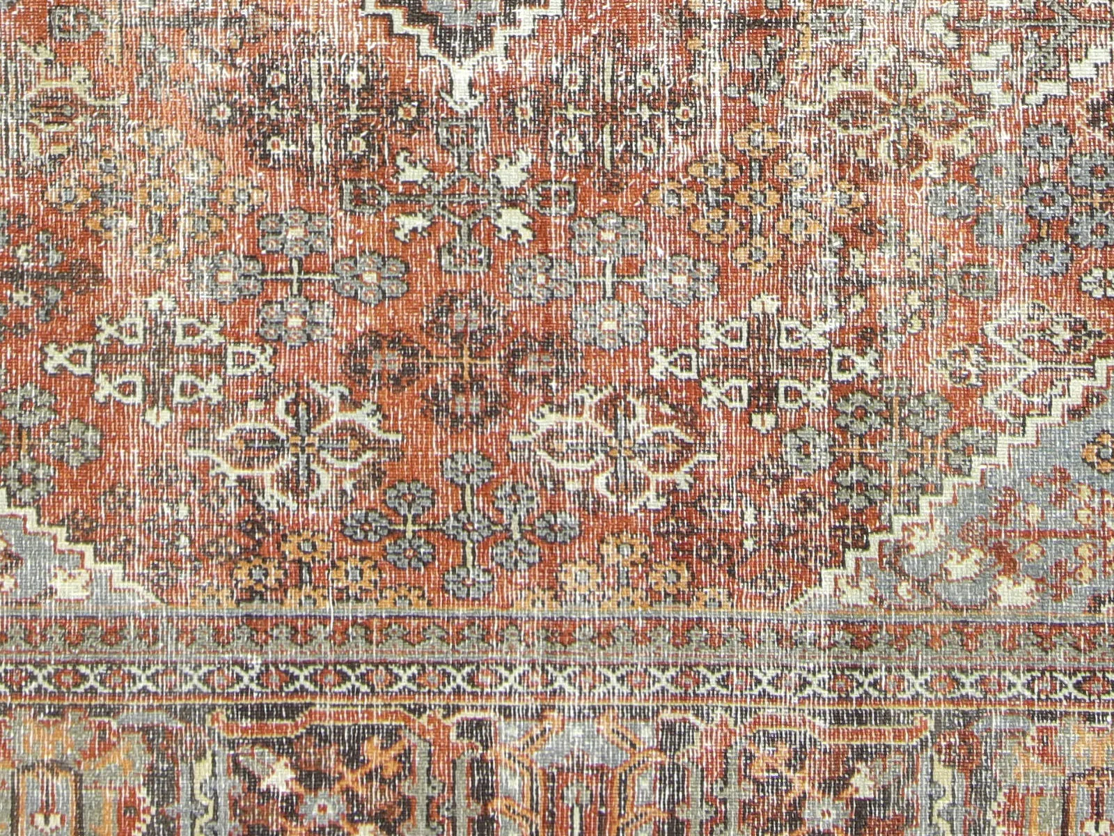 Antique Persian Joshagan Rug - 9'2" x 11'8"