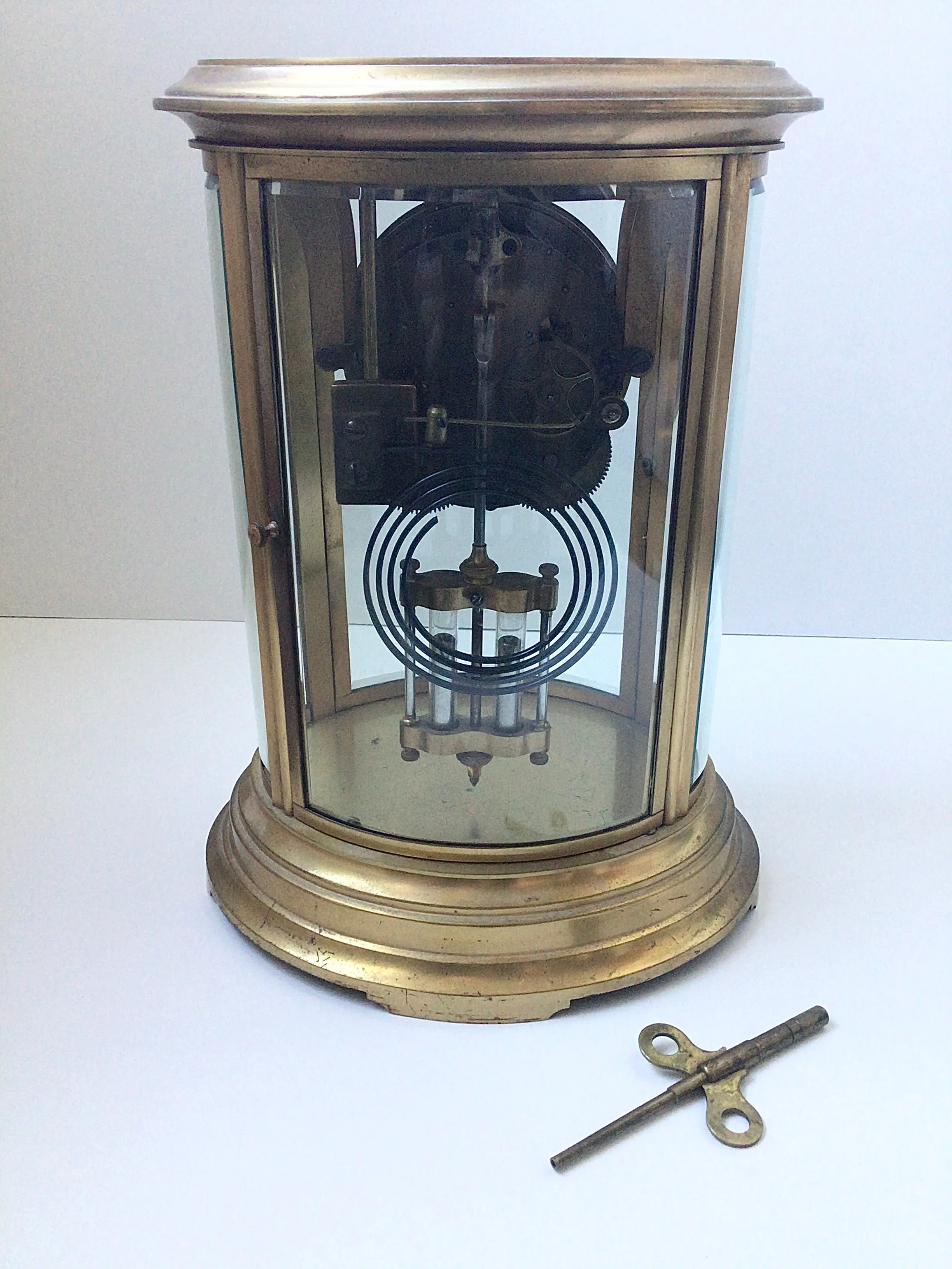 Antique Seth Thomas Brass Mantle Clock
