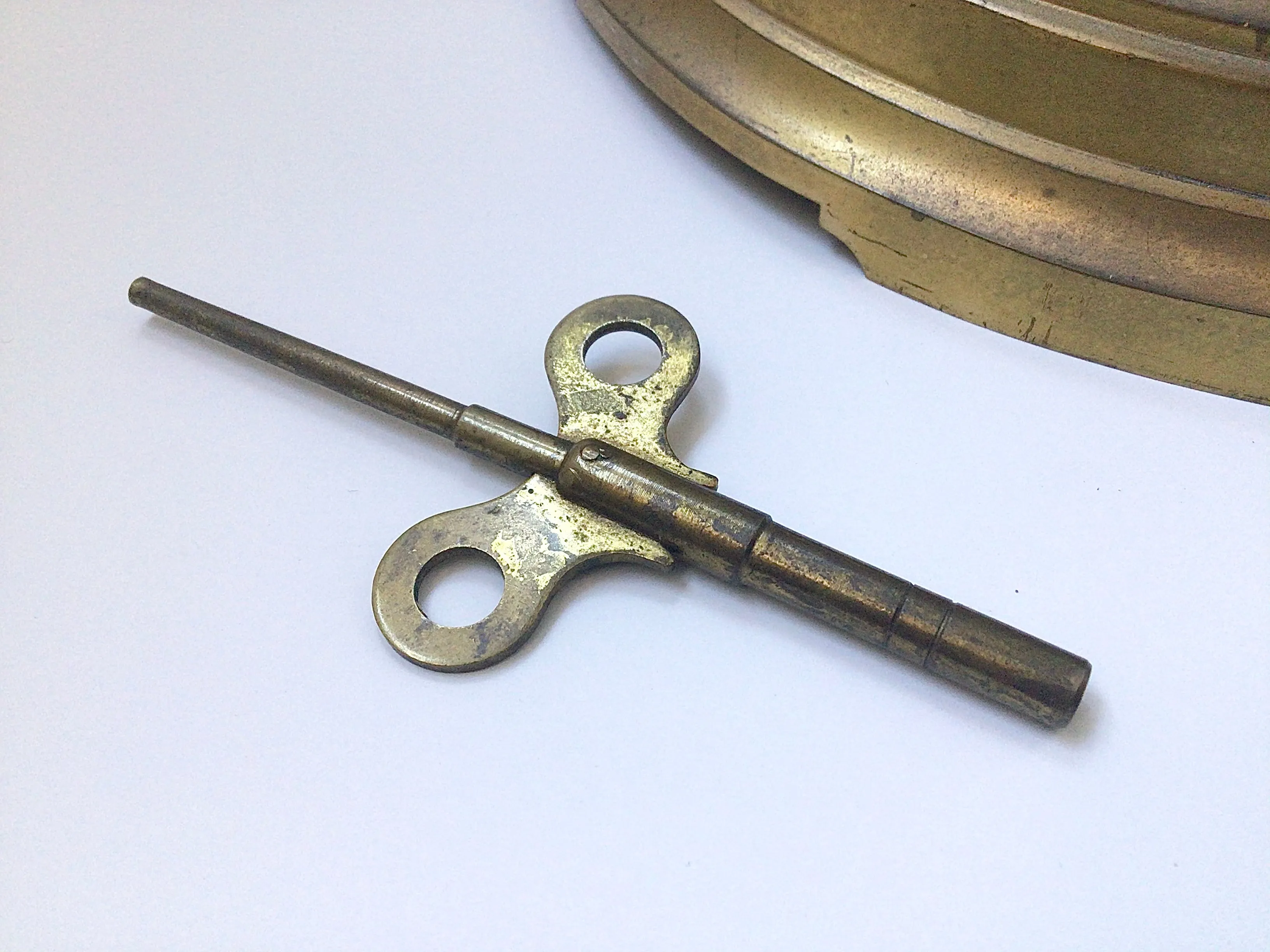Antique Seth Thomas Brass Mantle Clock
