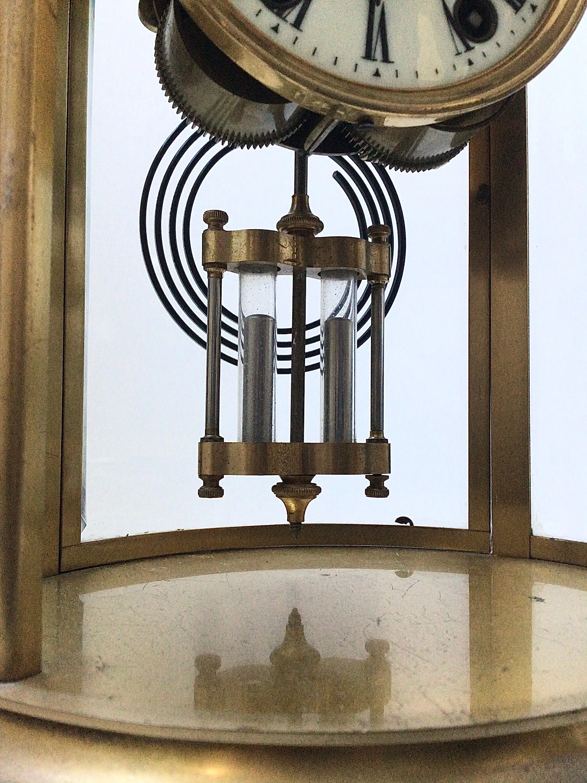 Antique Seth Thomas Brass Mantle Clock