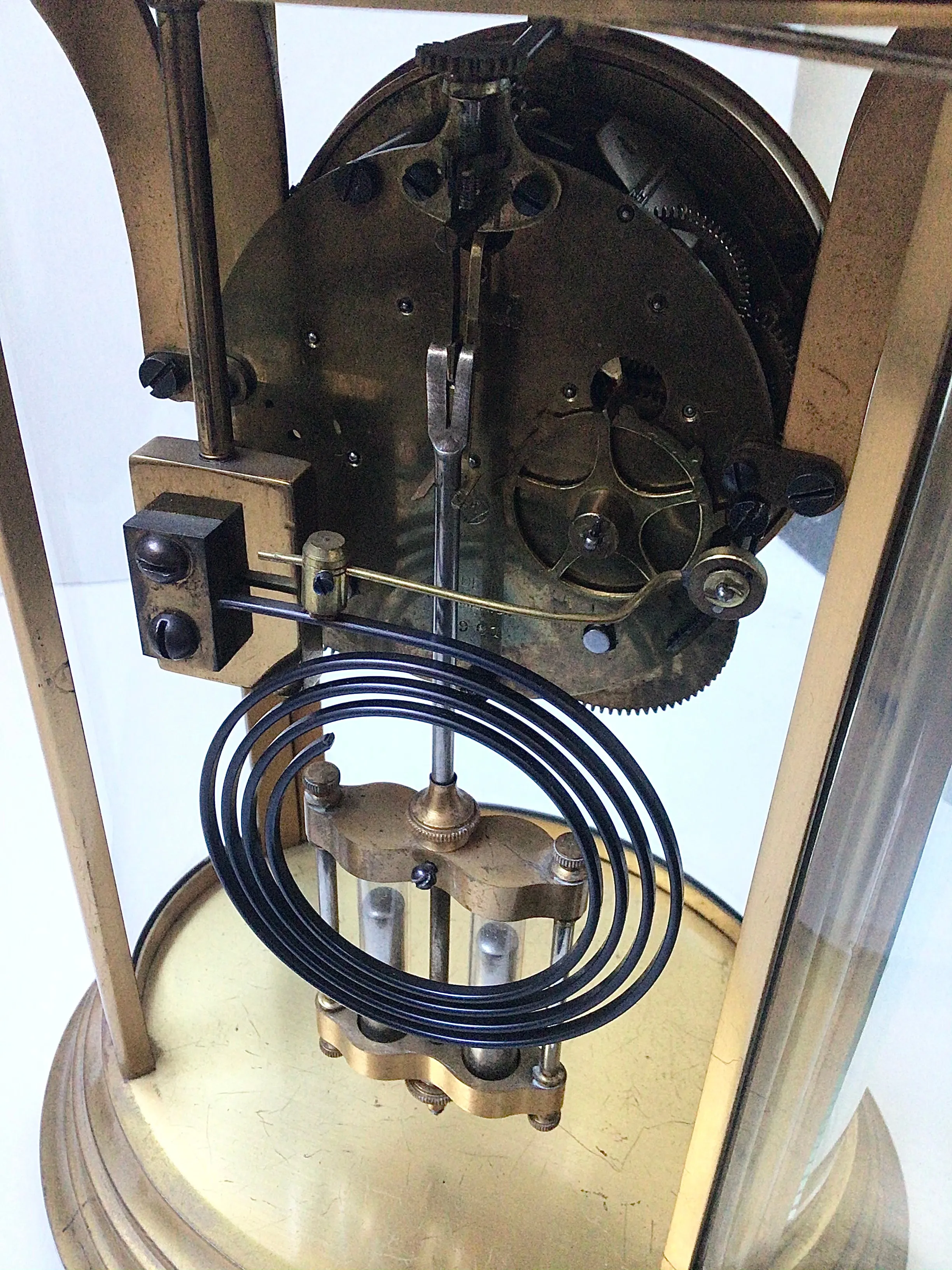 Antique Seth Thomas Brass Mantle Clock