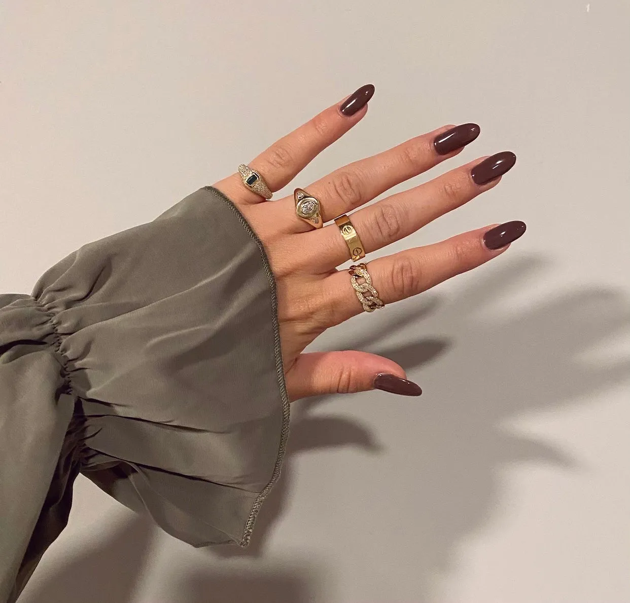AUDREY - The Pave Diamond Pinky Ring