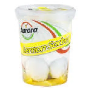 Aurora lemon sorbet 500ml