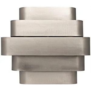 Baas Sconce, Antique Silver Finish