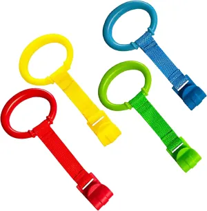 Baby Stand-up Walk Aids |  4 x Detachable Pull-up Rings | Playpens, Cots and more...