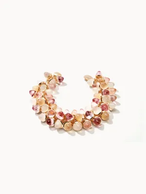 Bracelet MIKADO Flamenco 'Blush' with Diamond Pavé Blush with Diamond Pavé