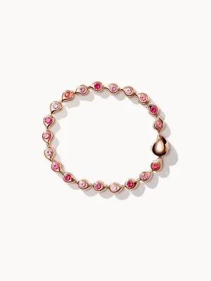 Bracelet SNOWFLAKES Rivière Classic / 'Blush' Blush