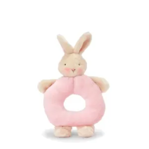 Bunnies By The Bay Ring Rattle - Pink