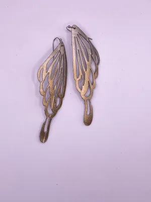 butterfly wing earring
