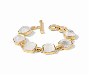Catalina Stone Bracelet - Iridescent Clear Crystal