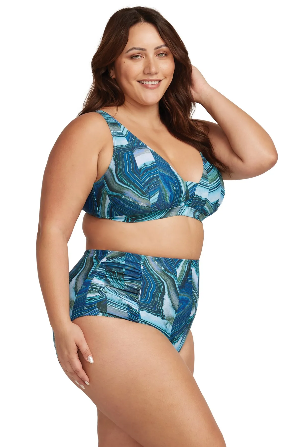 Chalcedony Gericault Bikini Top