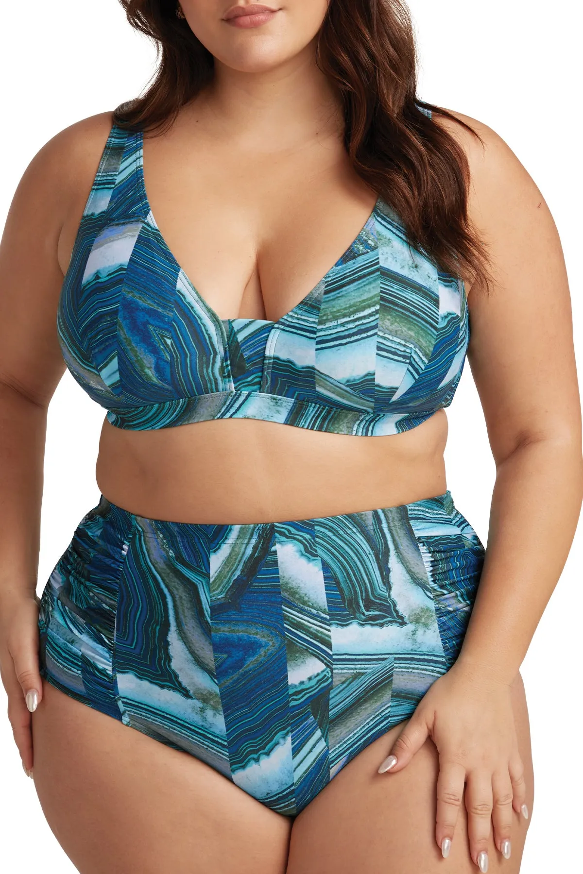 Chalcedony Gericault Bikini Top