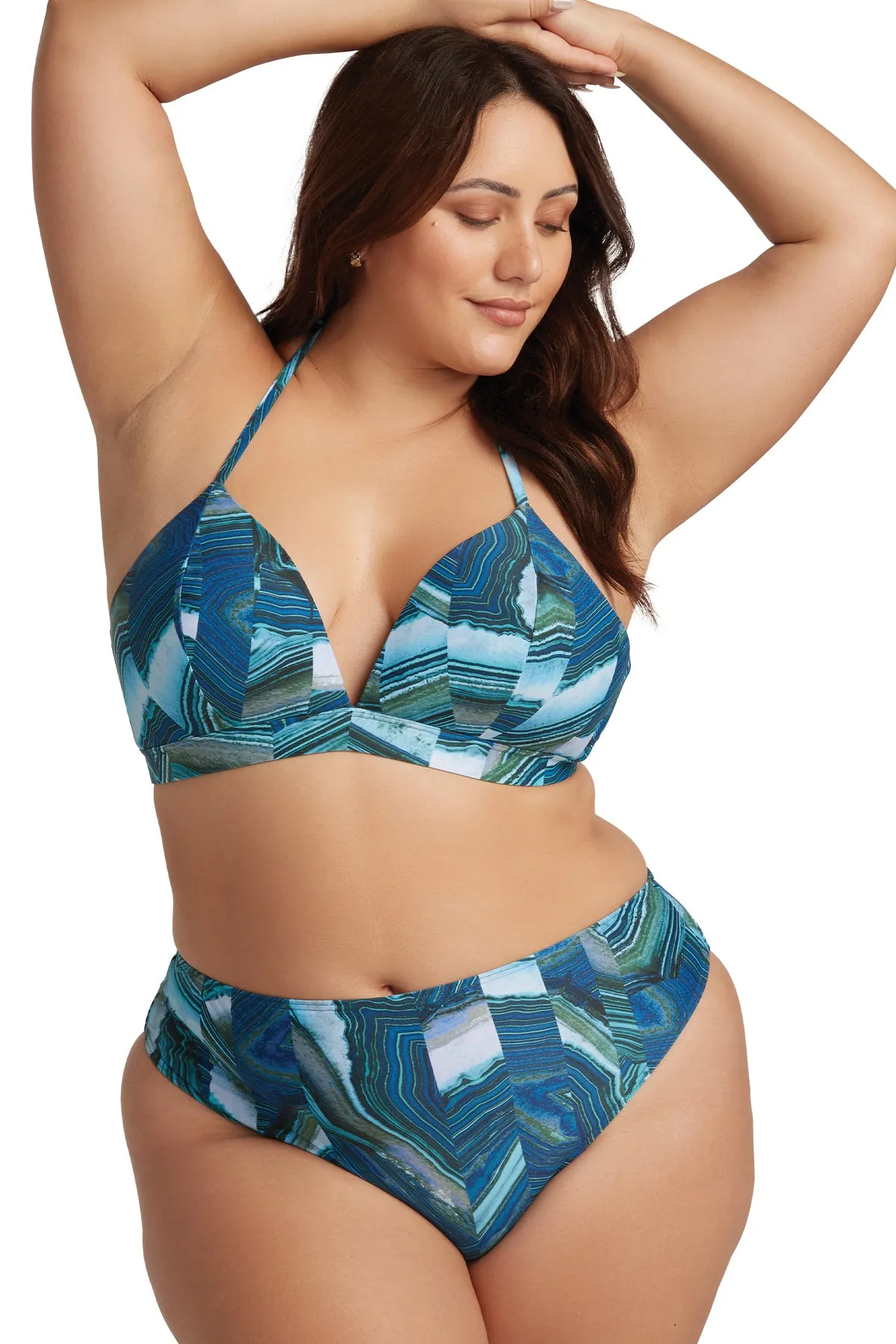 Chalcedony Klee Multi Cup Bikini Top