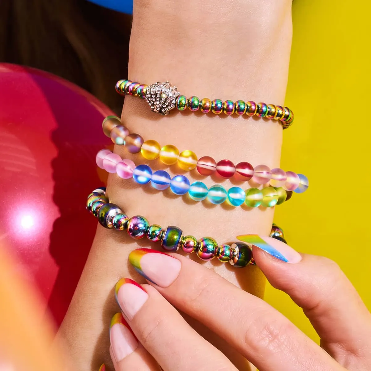 Chromata | Unicorn Silver | Mood Stone Bracelet